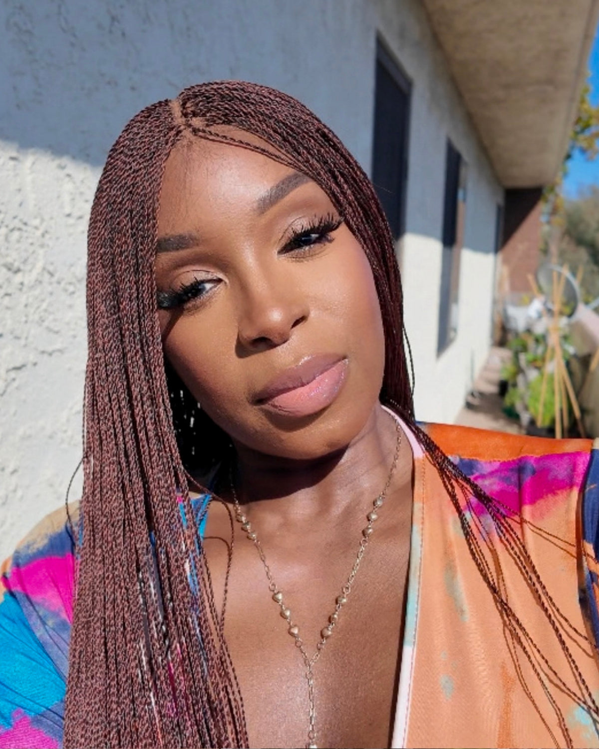 36” Micro Braided Wig - Jaliza