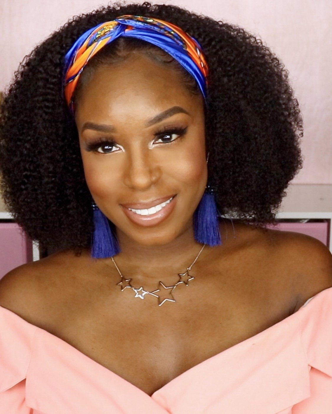 16" Kinky Curly Headband Wig - Faithfully Asia Beauty