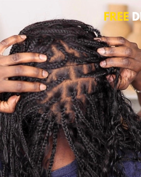 30" Fulani Braided Wig - Jaliza