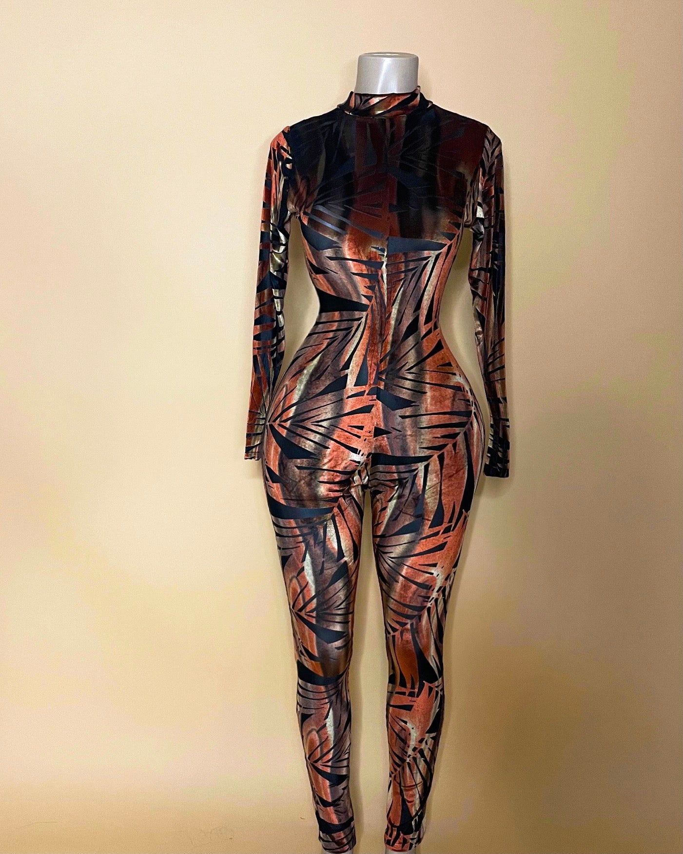 Vivica Rust Jumpsuit