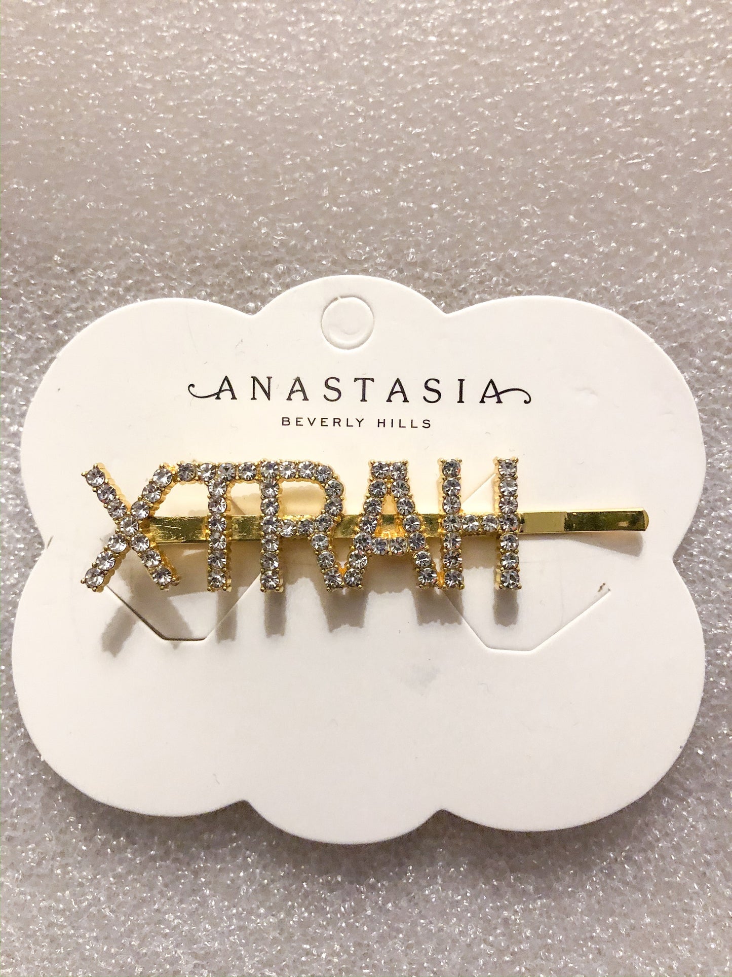 XTRAH - Rhinestone Name Barrettes/Hairpin