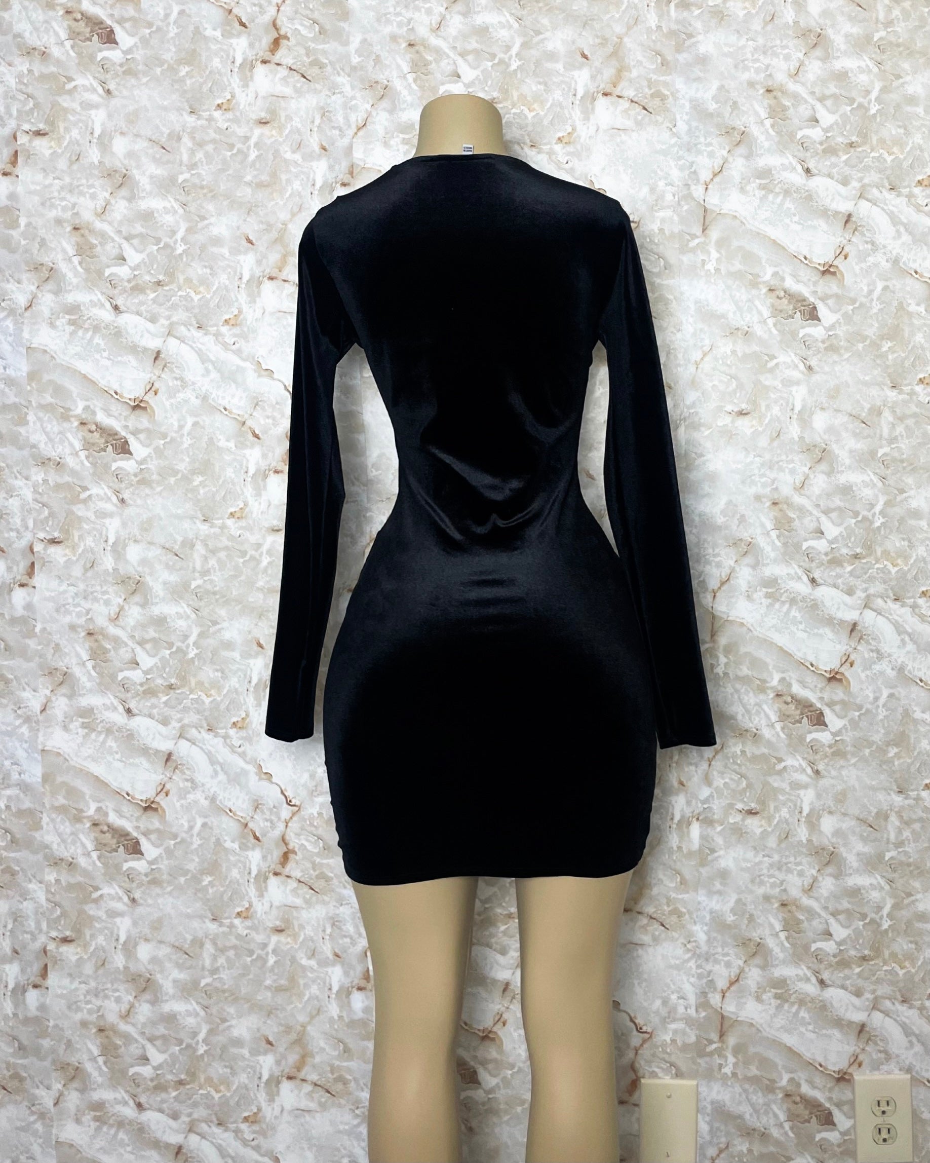 Posh Velvet Dress Fab-U-Luxe Posh Velvet Dress Fab-U-Luxe